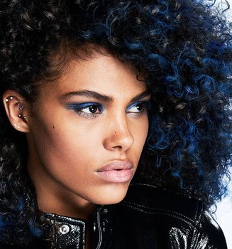 Tina Kunakey Colorista Blue Hero