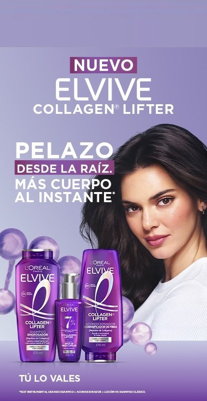 Elvive Collagen Lifter pelazo desde la raíz