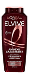 Shampoo Elvive Anticaída Aminexil 370 ml para reducir la caída por quiebre L'Oréal Paris