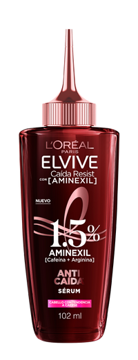 loreal paris elvive caída resist aminexil sérum packshot Colombia