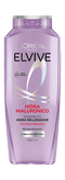 Packshot Shampoo Elvive morado con ácido hialurónico