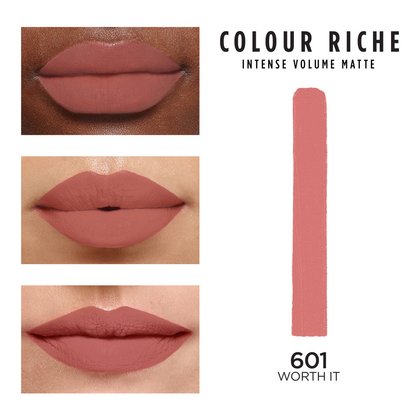 Color Riche intense volume matte. 601 le Nude Worth It.
