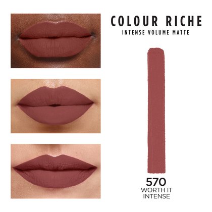 Color Riche intense volume matte. 570 Worth It Intense.