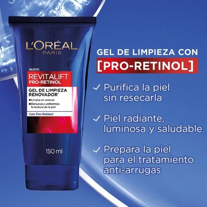 GEL DE LIMPIEZA CON PRO RETINOL REVITALIFT