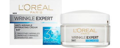 Foto del frente del envase de la crema rejuvenecedora 35 Wrinkle Expert